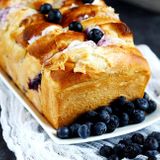 Blueberry Cream Cheese Pull Apart Bread