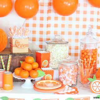 Orange You Glad It's Summer Party Ideas