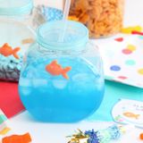 Fish Bowl "O-Fish-Ally" Summer Drink with Free Printable Tags