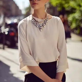 10 Ways To Wear Statement Necklaces With Style – Glam Radar - GlamRadar