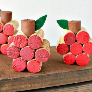 Apple Wine Cork Craft