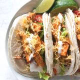 Healthier Buffalo Chicken Tacos in Under 20 Minutes