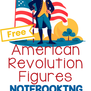 American Revolution Biography Notebooking Pages - Homeschool Helper Online