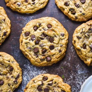 The Best Chewy Café-Style Chocolate Chip Cookies - Host The Toast