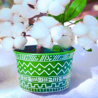 The cutest DIY idea of painting plastic flower pots - Learn to create beautiful things