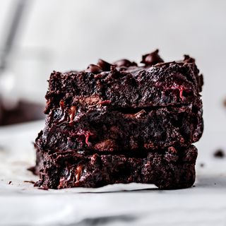 The Best Keto Cherry Chocolate Brownies