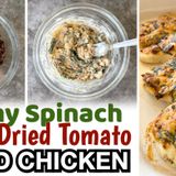 Creamy Spinach & Sun-Dried Tomato Baked Chicken