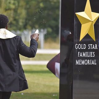 When blue turns to gold – The unveiling of a Gold Star Monument