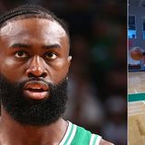 NBA Fans React To Celtics’ Jaylen Brown Trying To Dribble With Left Hand - Game 7