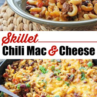 Skillet Chili Mac and Cheese (a fantastic 30 minute meal) – Jamie Cooks It Up