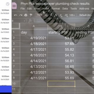 WHAT IS THE smallest LEAK PHYN PLUS CAN DETECT? - Just Needs Paint