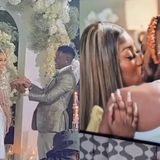 Diamond's love interest Fantana attends Zari Hassan's white wedding in SA