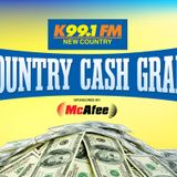 You Could Win $1,000 With The K99.1FM Country Cash Grab Contest