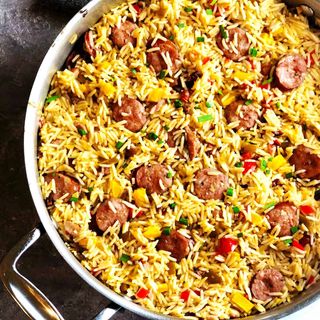 Easy Sausage Jambalaya