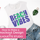 How to Create a Knockout Design in Silhouette Studio