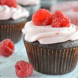 Chocolate Raspberry Cupcakes - Kitchen Concoctions