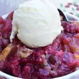 Delicious Cranberry-Apple Dessert • www.knifeandpaddle.com