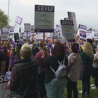 Kaiser Sunnyside workers walk off job in nationwide strike