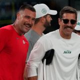 Chiefs' Travis Kelce Reveals Conversation With Jets' Aaron Rodgers