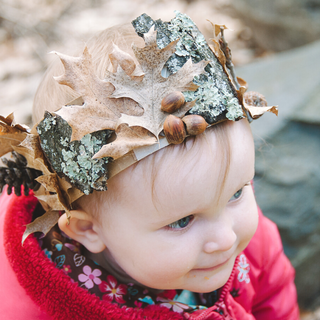 How to Make a DIY Nature Crown for Kids