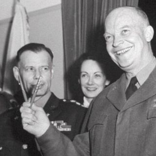 75 Years Ago Nazi Germany Surrendered to WWII Gen. Dwight Eisenhower and the Allies