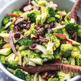 Broccoli Apple Salad with Poppyseed Dressing (no mayo)