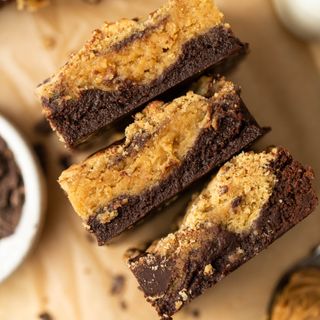 Peanut Butter Cookie Brownies