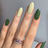 27 Natural Single nail colors with short almond nail shapes to try -