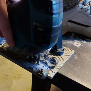 How To Cut Metal With A Jigsaw – Guide With Pictures | Mainly Woodwork