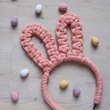 How to Make Macrame Bunny Ear Headband -