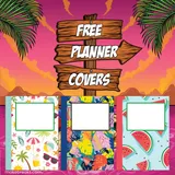 Free Pink Barbie Themed Digital Planner Covers - Make Breaks