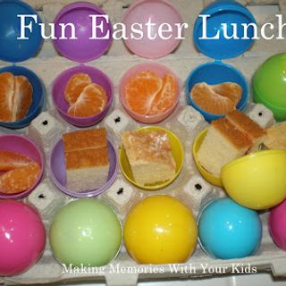 Fun Easter Lunch for the Kids - Making Memories With Your Kids