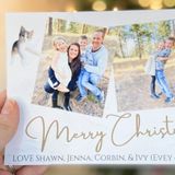 DIY Family Photo Christmas Cards Using Canva! - Making Things is Awesome