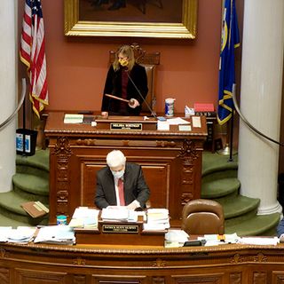 The partisan divide at the Minnesota Capitol now extends to mask-wearing | MinnPost