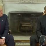 FLASHBACK: WATCH Barack Obama Push Some BS About Working Together with Trump During Oval Office Meeting While Spying on, Running a Coup Against Him