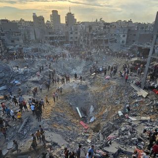 Photos show scale of devastation of deadly Israeli air strike at Gaza’s Jabalia refugee camp - USTimesPost