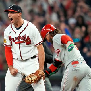 Austin Riley, Braves stun Phillies to even NLDS