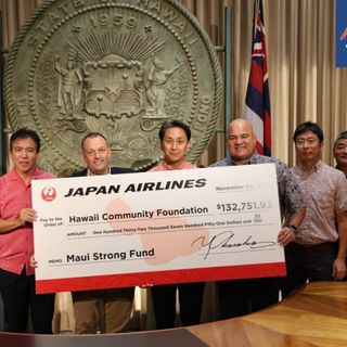 Japan Airlines donates over $132,000 to support West Maui recovery efforts : Maui Now - Bulletin Reporter