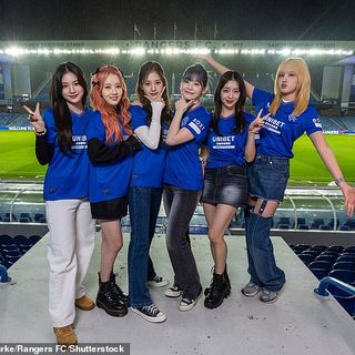 Now they have the real Rangers! K-pop singers STAYC travel to Ibrox to meet their fans after wearing the Scottish club's shirts and being embarrassingly mistaken for a trip to Texas (where Rangers are a baseball team!). - WSTPost