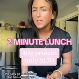 Fitness Coach Who Lost 90LBS Reveals The $2 High-protein Lunch That Helps Her To Maintain Her Slim Frame - And It Takes Just TWO MINUTES To Make