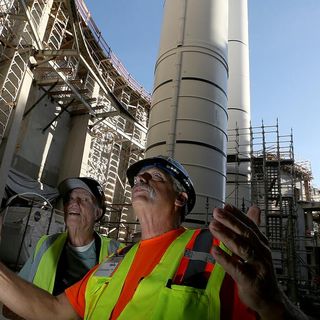 A successful liftoff: Space shuttle Endeavour's rockets are installed