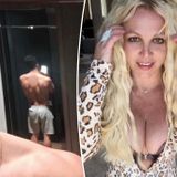 Britney Spears posts cryptic photo of shirtless man’s muscled back, claims he’s her uncle