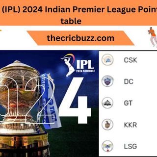 TATA (IPL) 2024 Indian Premier League Points table