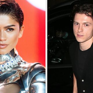 Tom Holland Supports Zendaya At Dune 2 Premiere