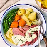 THMD2: Corned Beef Dinner with Horseradish Cream