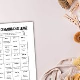 30-Day Deep Cleaning Challenge: One Month To A Spotless Home