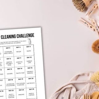 30-Day Deep Cleaning Challenge: One Month To A Spotless Home