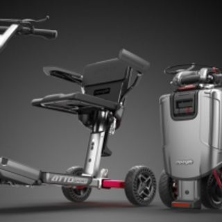 Nuovo scooter Atto Sport per anziani e disabili: si richiude e diventa un trolley da portare in aereo e viaggio - Disabili.com