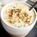 Slow Cooker Chicken Wild Rice Soup