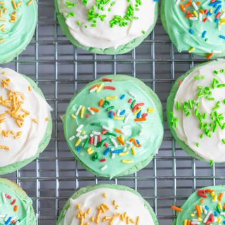 Green Cookies (For St Patrick's Day!)